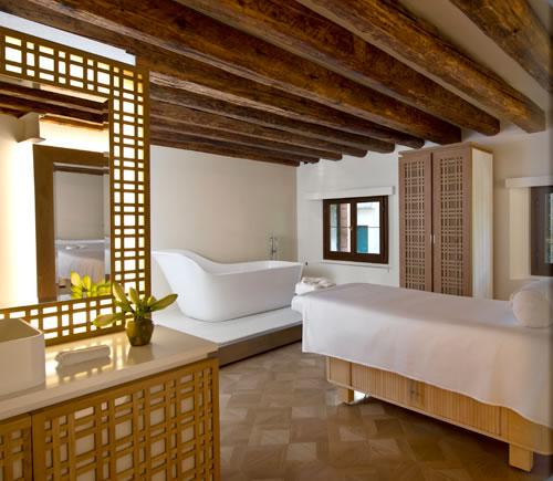 Foto dal sito ufficiale Aman Canal Grande Resort, ospitato nel Palazzo Papadopoli