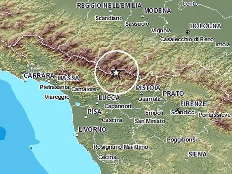 La terra torna a tremare in Emilia: paura per una scossa di magnitudo 4 tra Modena e Pistoia