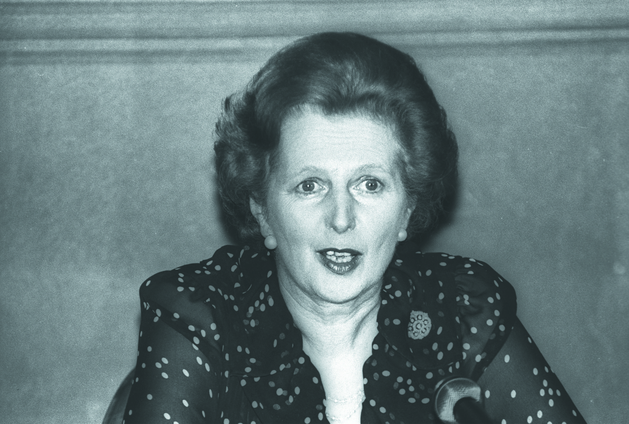 Margaret Thatcher è stata primo ministro del Regno unito dal 1979 al 1990 - (foto Adnkronos del 1982)