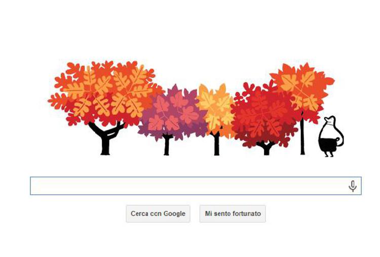 Equinozio d'autunno, Google gli dedica il doodle di oggi