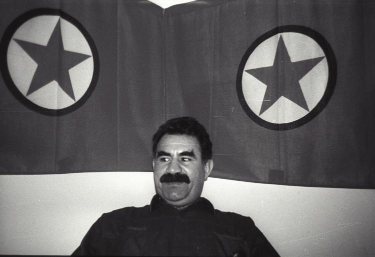 Il leader del PKk, Abdullah Ocalan, nel 1993