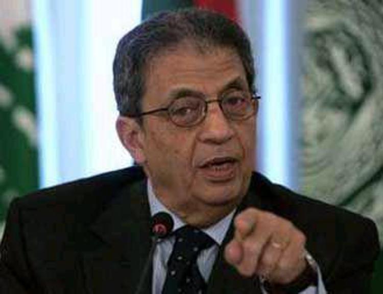 Il presidente della Commissione dei 50, Amr Moussa