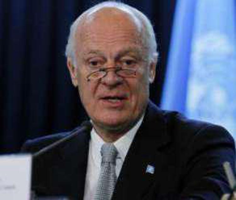 De Mistura renews UN appeal for Syrian truce
