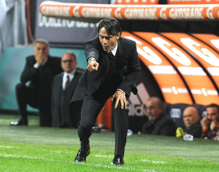 Il tecnico del Milan, Filippo Inzaghi (Infophoto) - INFOPHOTO