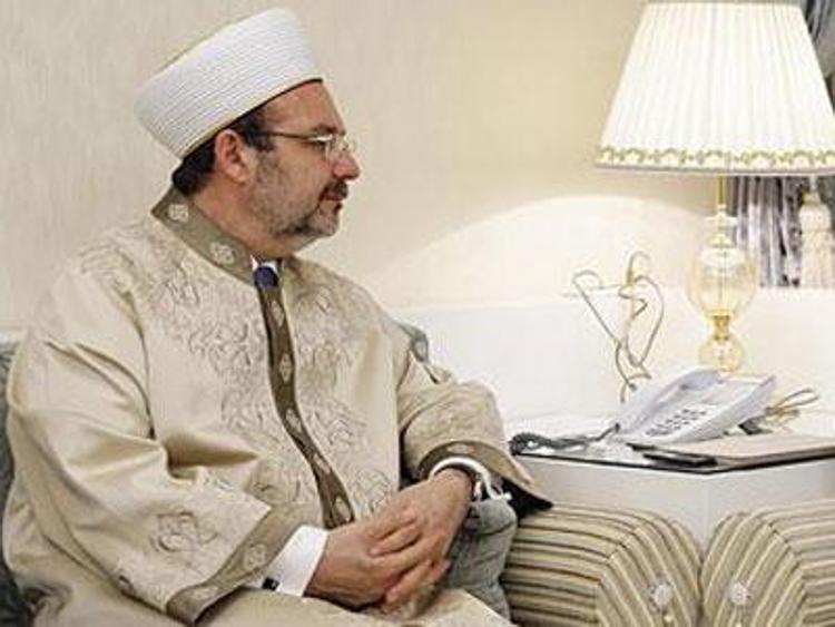 Il gran Muftì di Turchia, Mehmet Gormez - (foto dal sito della Direzione affari religiosa)