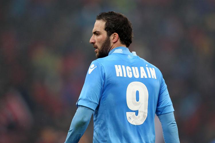 Gonzalo Higuain, attaccante del Napoli (Foto Infophoto) - INFOPHOTO