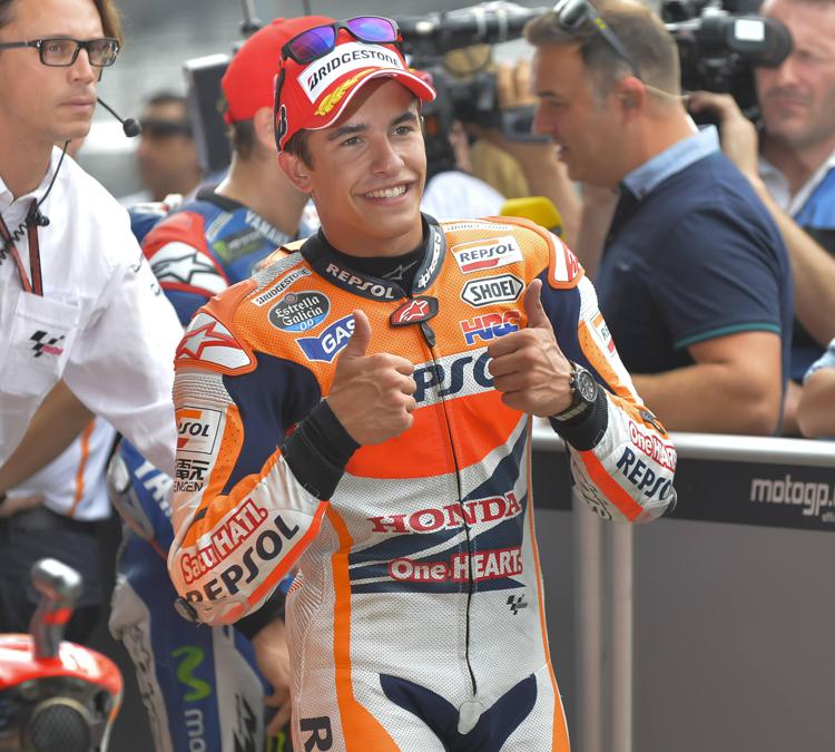Marc Marquez, campione del mondo MotoGP con la Repsol Honda (Foto Infophoto) - INFOPHOTO