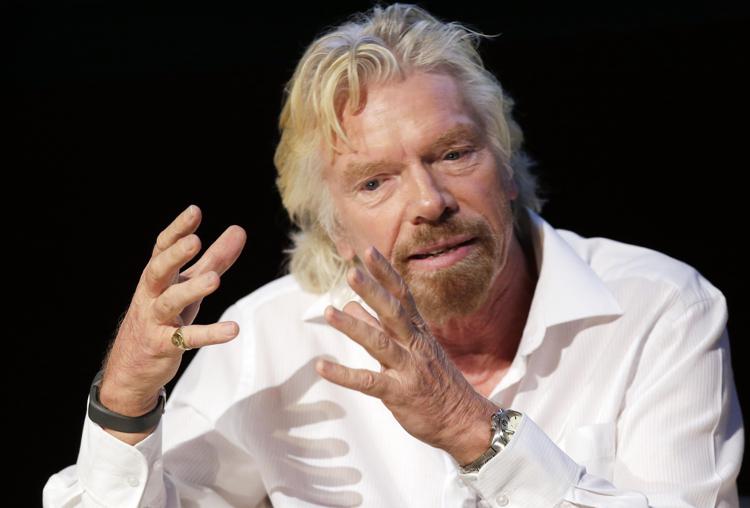 CEO e fondatore Virgin Group Sir Richard Branson  (Foto Infophoto) - INFOPHOTO