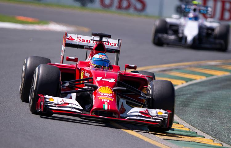 La Ferrari di fernando Alonso - Infophoto - INFOPHOTO