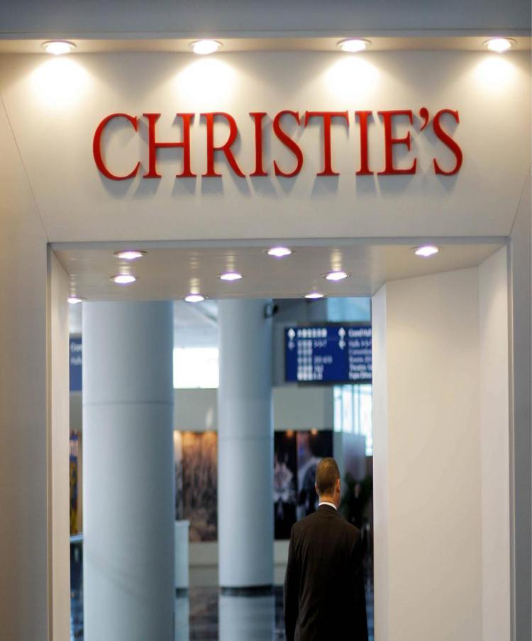 nella foto, un evento da Christie's (Infophoto) - INFOPHOTO