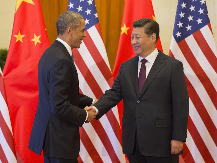 Barack Obama e Xi Jinping (Foto Xinhua)
