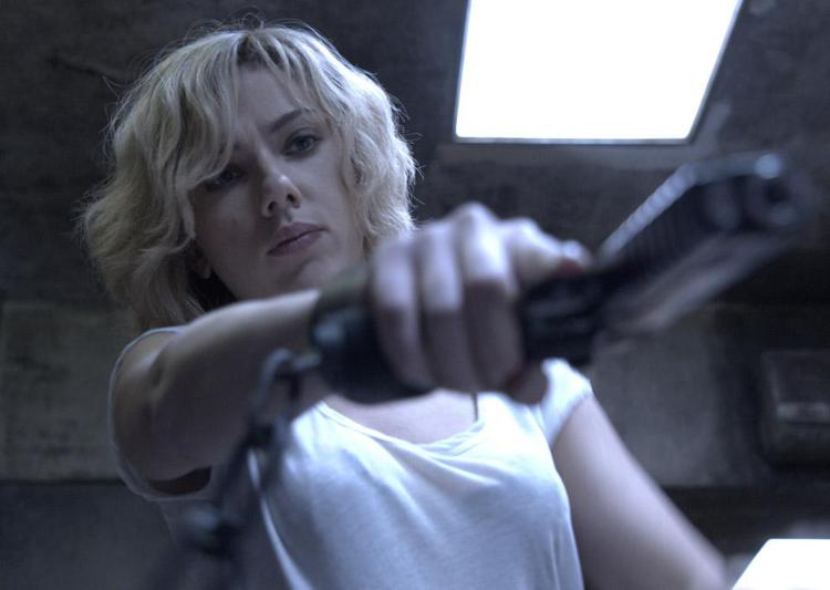 Scarlett Johnasson in 'Lucy' (foto Infophoto) - INFOPHOTO