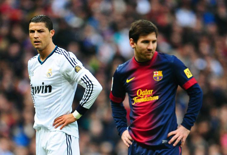 Cristiano Ronaldo, Real Madrid e Lionel Messi, Barcelona - INFOPHOTO