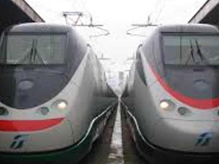 Due treni ad alta velocità. - Foto da Wikimedia Commons