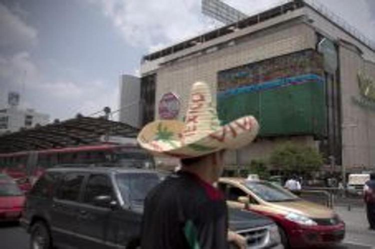Un angolo di Città del Messico. Infophoto/Xinhua