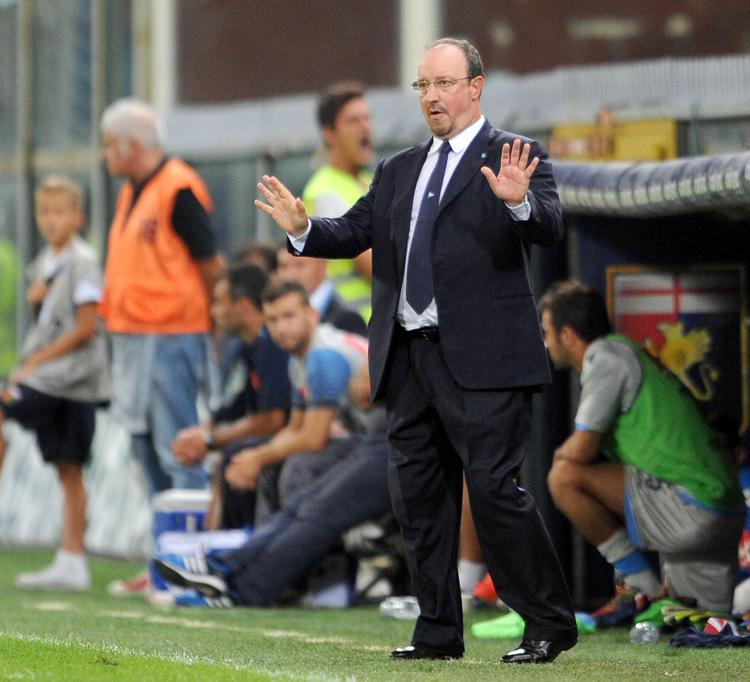 Rafael Benitez (allenatore Napoli) - INFOPHOTO