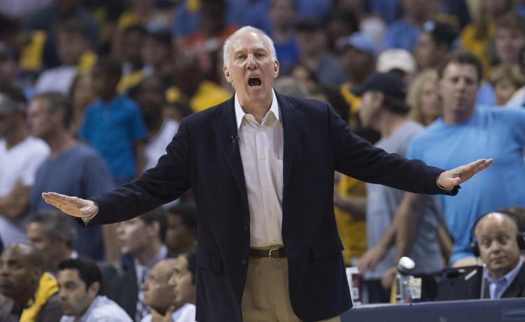 Gregg Popovich, coach San Antonio Spurs  - (Foto Xinhua)