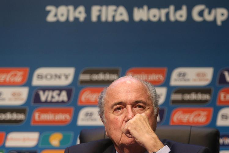 Joseph Blatter, presidente Fifa (Foto Infophoto) - INFOPHOTO