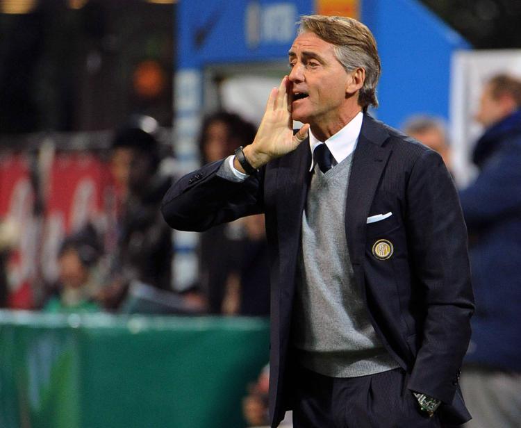 Roberto Mancini, allenatore Inter - INFOPHOTO