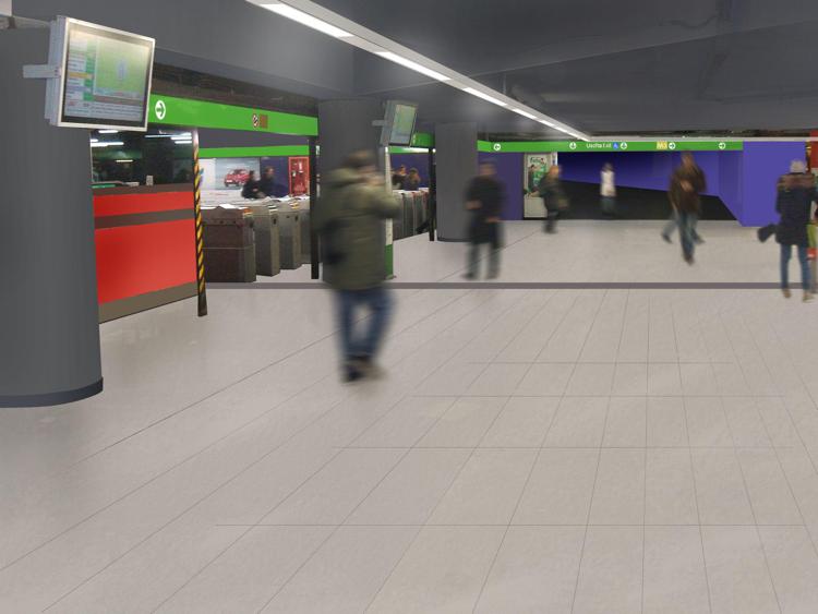 Milano: nuovo look per fermata M2 a Stazione Centrale, Comune stanzia 1 mln