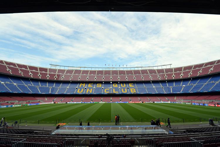 Lo stadio Camp  Nou di Barcellona - INFOPHOTO