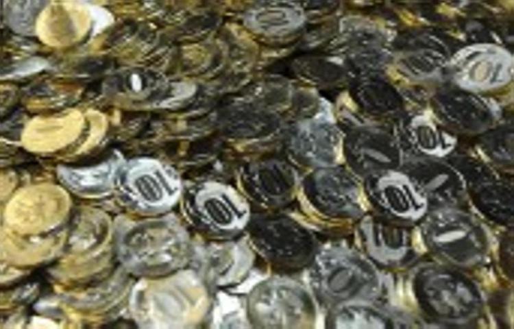 Monete da 10 rubli (Infophoto). - Rubli