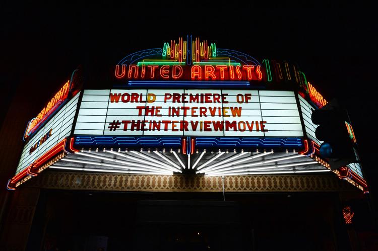 Anteprima a Los Angeles del film The interview. - (INFOPHOTO)