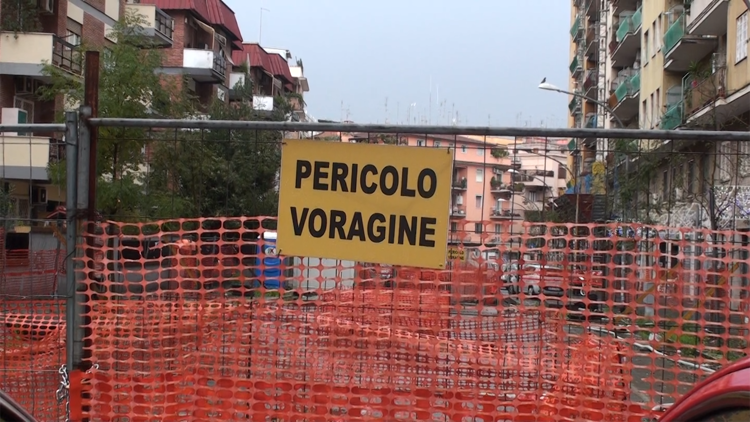 Voragine di via Genzano