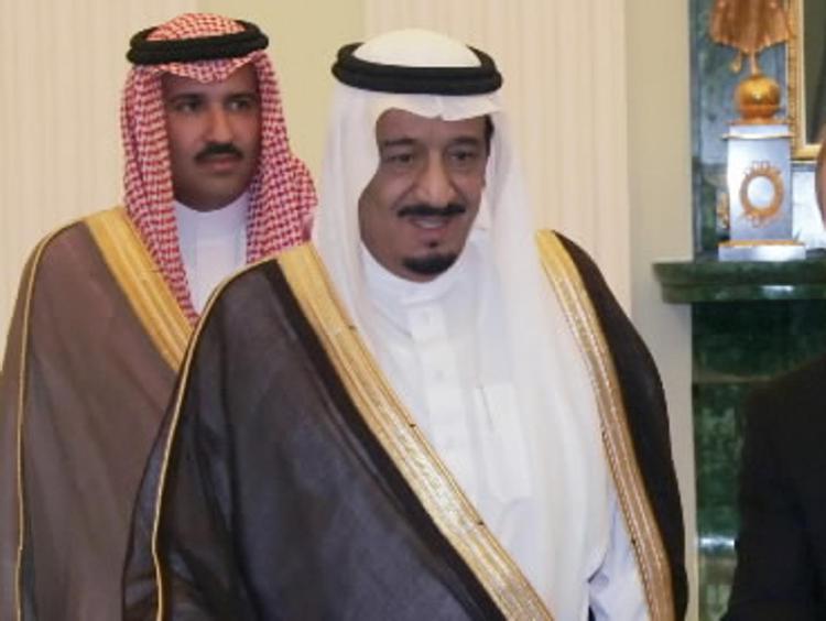 Il re dell'Arabia Saudita Salman bin Abdul Azizi al Saud 