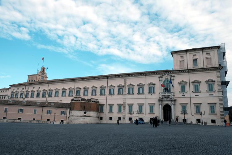 Roma, 26 gennaio 2015. Il palazzo del Quirinale (foto Adnkronos/Cristiano Camera)