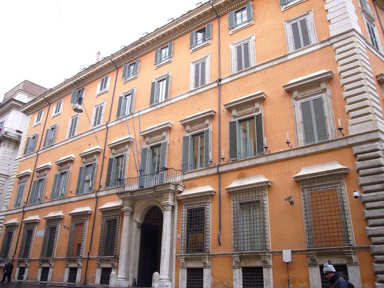 Palazzo Giustiniani (Foto da Wikipedia)