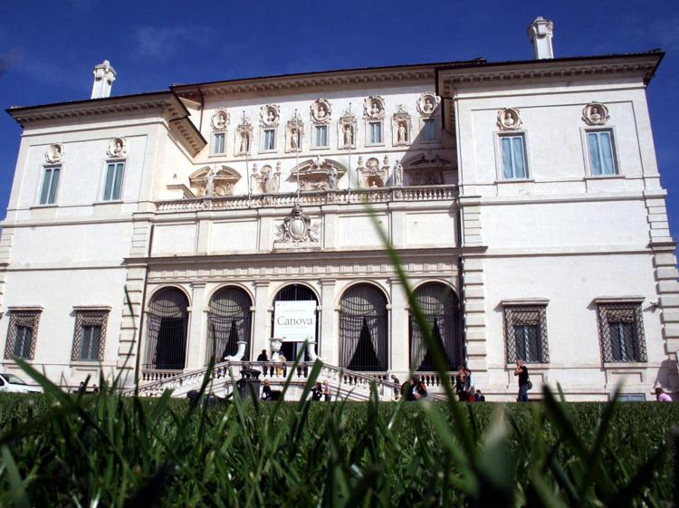 La Galleria Borghese di Roma, uno dei 20 Musei la cui direzione è stata messa 'in palio' da Franceschini con il bando pubblicato oggi (Foto Infophoto) - (INFOPHOTO)