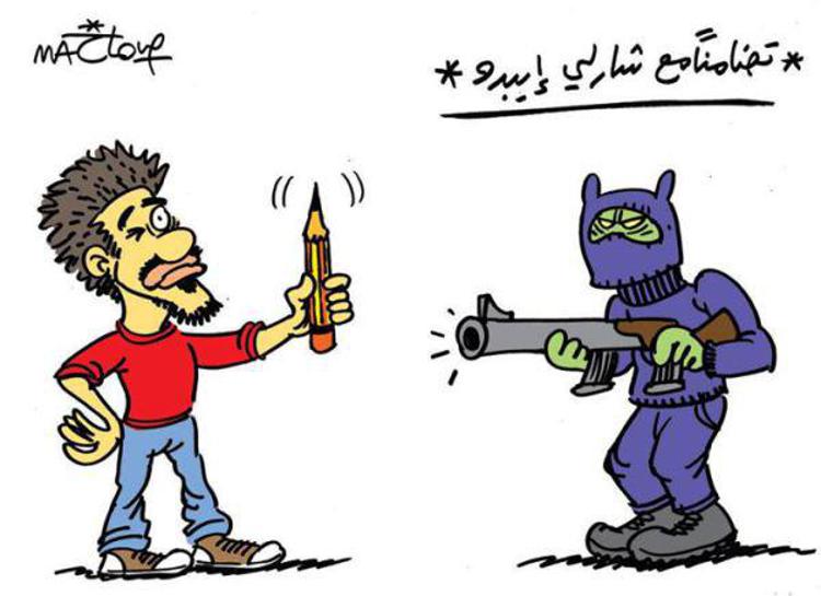 Francia: vignettista egiziano scrive a terrorista, nostra arma più forte