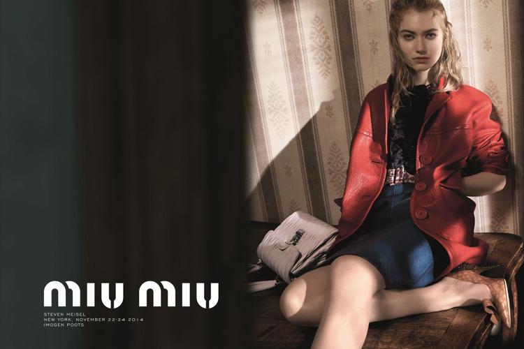 Moda: Steven Meisel firma la campagna Miu Miu per la primavera/estate 2015