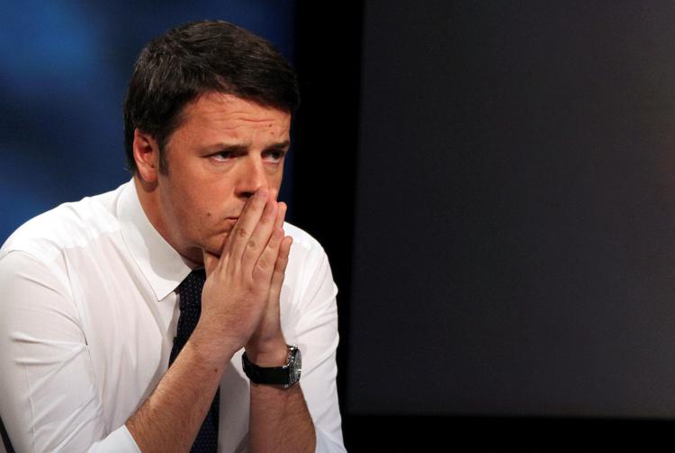 Il premier Matteo Renzi (Infophoto)