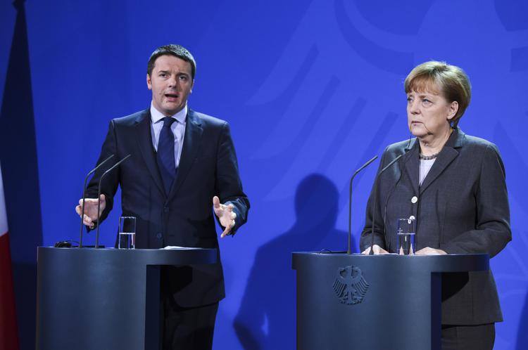Italia-Germania: domani incontro Renzi-Merkel, al centro Bce e terrorismo/Adnkronos