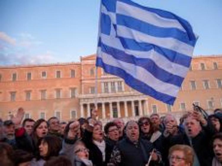  - Grecia, manifestazione Atene