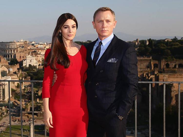 Monica Bellucci e Daniel Craig protagonisti di 'Spectre', il nuovo film dedicato a James Bond