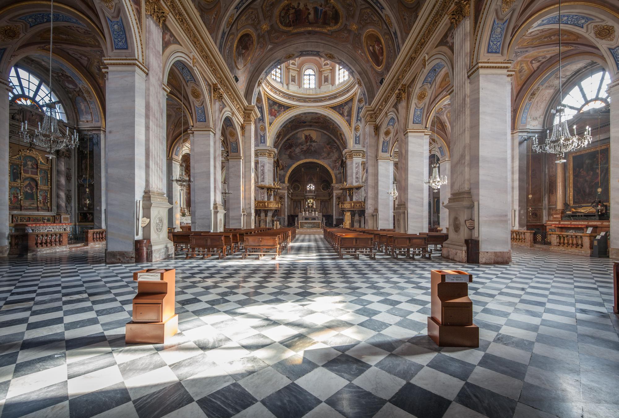 Interno del Duomo di Vigevano (foto Li Vigni)
