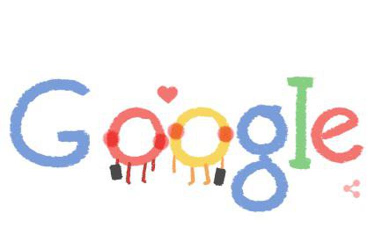 Anche Google festeggia San Valentino: un doodle dedicato alla festa degli innamorati /Video