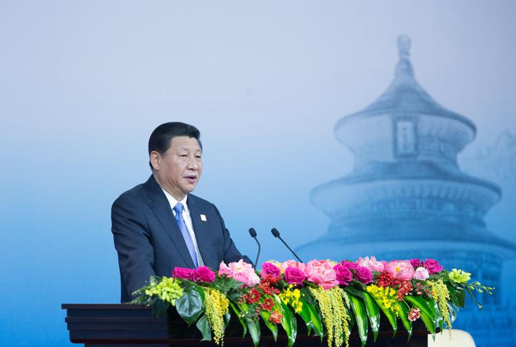 Il presidente cinese Xi Jinping (Foto Infophoto)