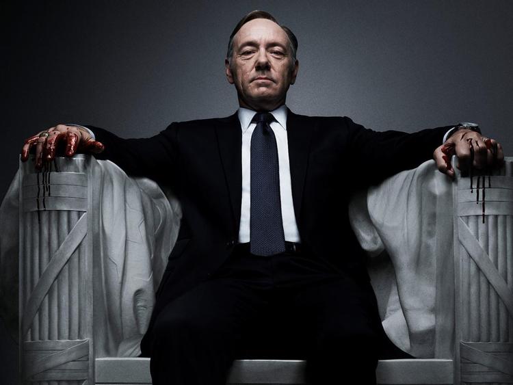 Kevin Spacey, protagonista e coproduttore di 'House of Cards' 
