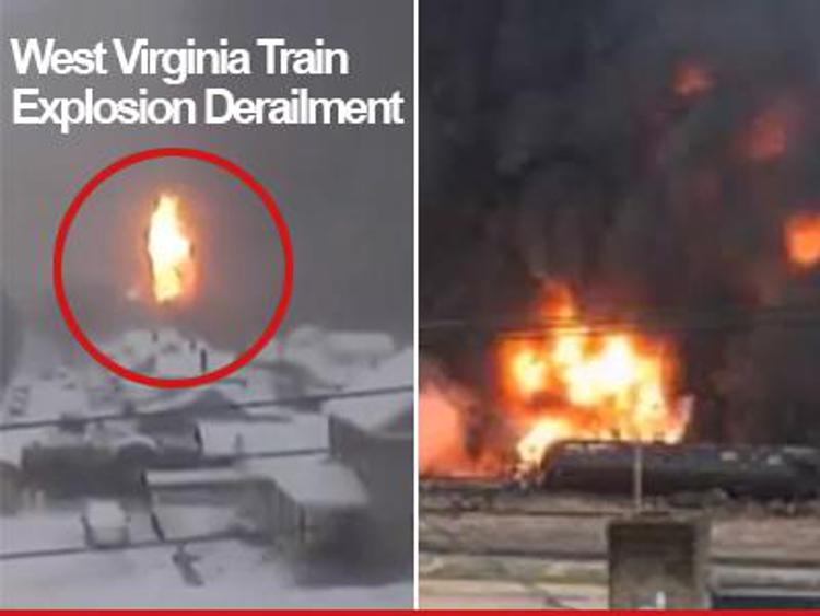 Deraglia e prende fuoco un treno carico di petrolio negli Usa: due cittadine evacuate in West Virginia