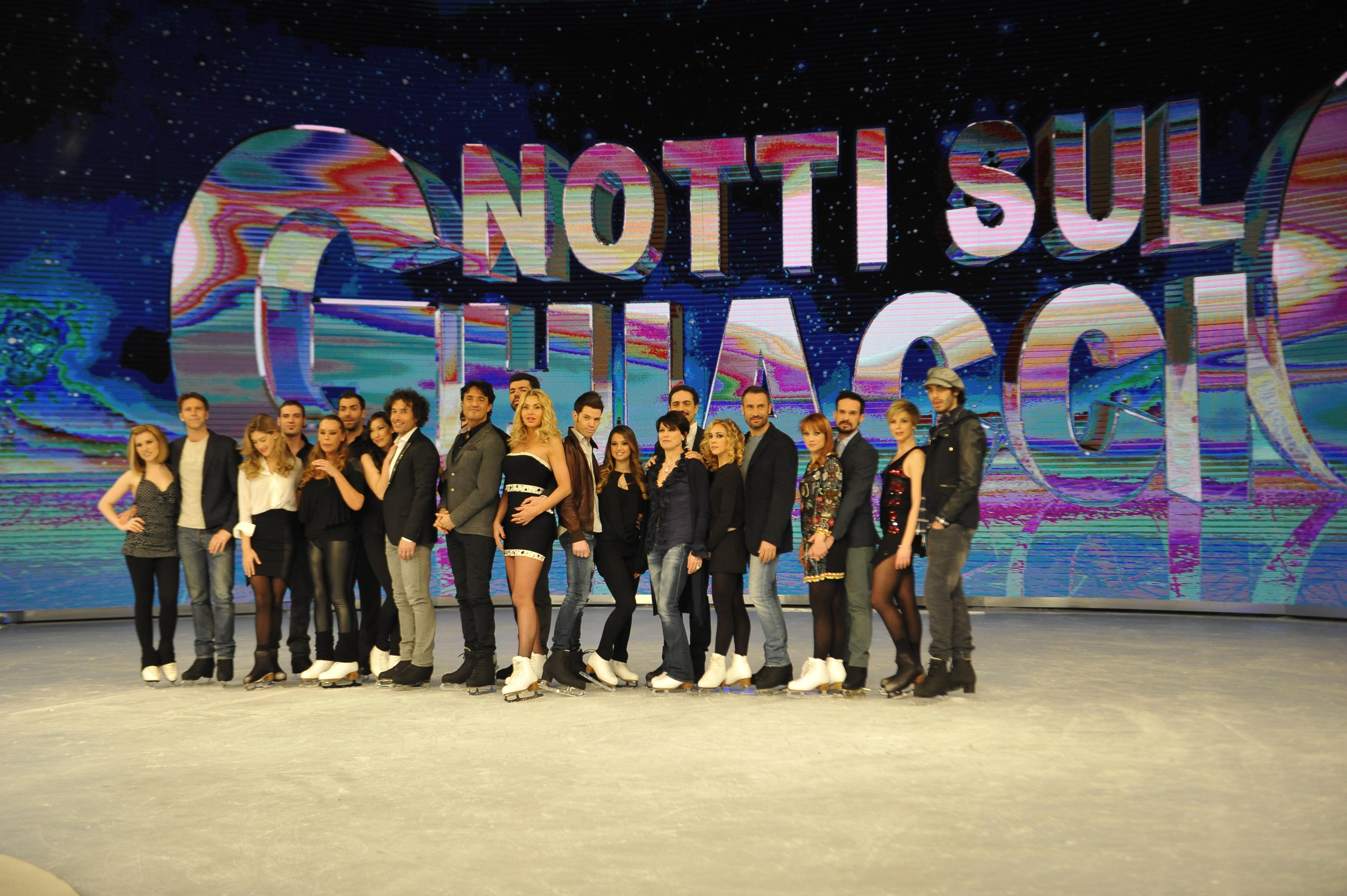 Roma, 18 febbraio 2015. Rai, presentazione di 'Notti sul ghiaccio'. Con Milly Carlucci (foto Adnkronos/Cristiano Camera)