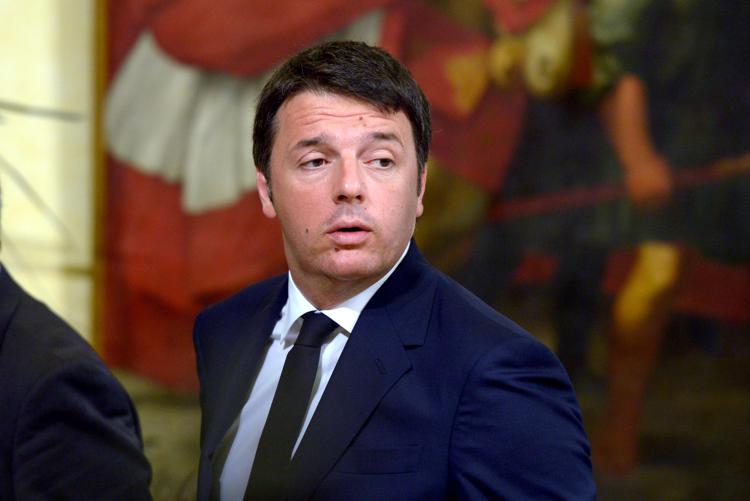 Il presidente del Consiglio Matteo Renzi (Infophoto) - INFOPHOTO