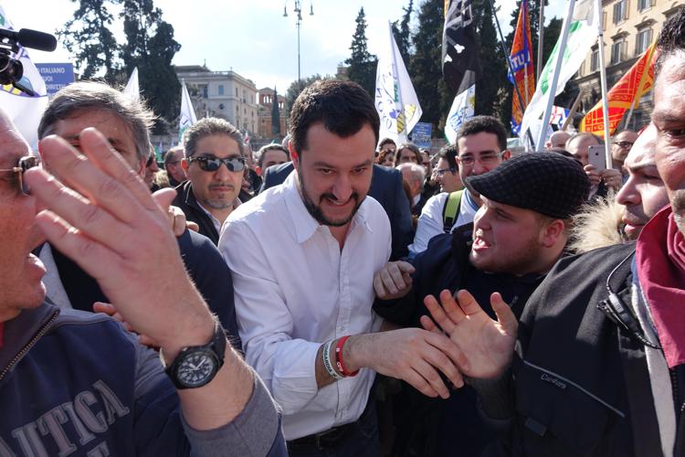 Matteo Salvini (foto Adnkronos)