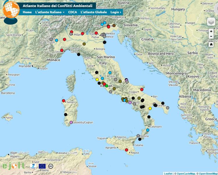 Ambiente: tutti i conflitti italiani in un 'Atlante'