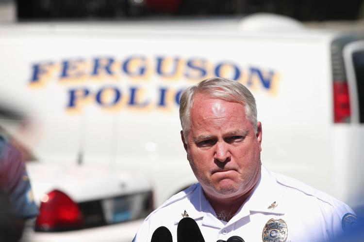 Thomas Jackson,   dimissionario capo della polizia di Ferguson. (foto Afp)
