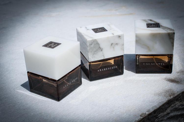Made in Italy: marmo di Carrara vola a Dubai in boccetta di profumo