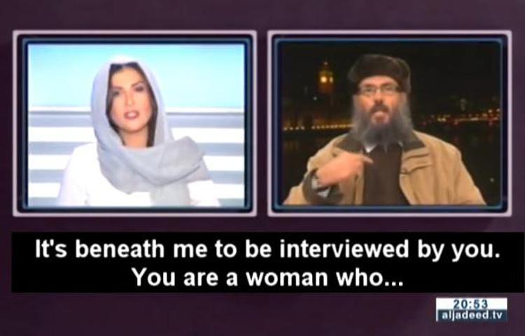 Libano: giornalista tv chiude intervista dopo frase sessista di studioso Islam